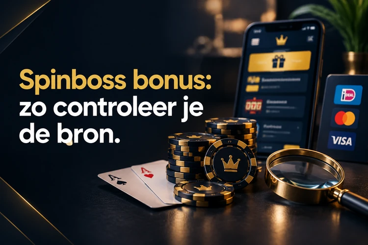 Spinboss bonus: zo controleer je de bron