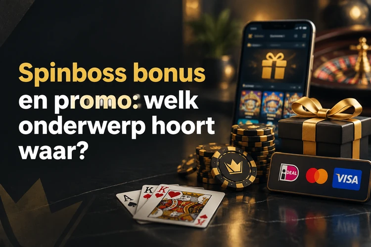 Spinboss bonus en promo: welk onderwerp hoort waar?