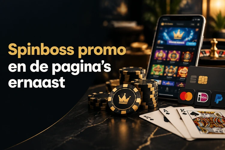 Spinboss promo en de pagina’s ernaast