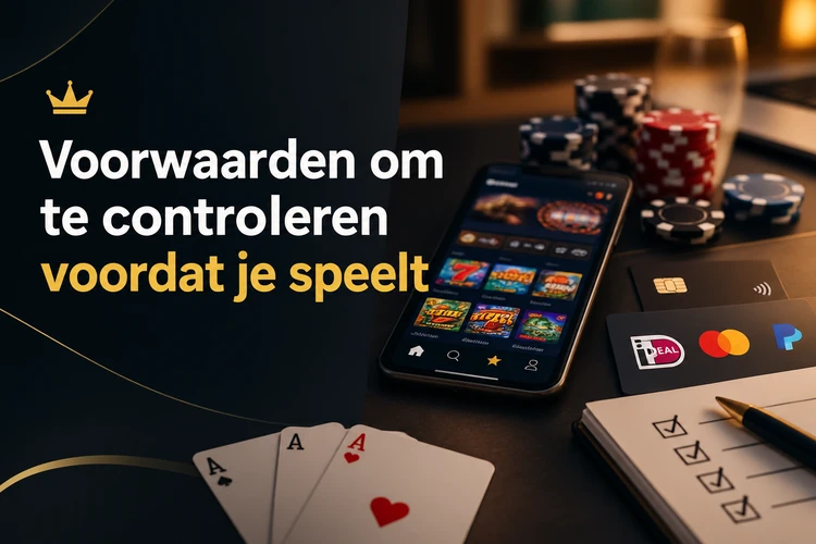 Voorwaarden om te controleren voordat je speelt