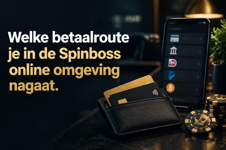 Welke betaalroute je in de Spinboss online omgeving nagaat